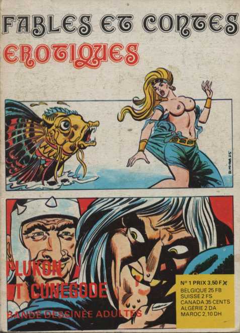 Scan de la Couverture Fables et Contes Erotiques n 1